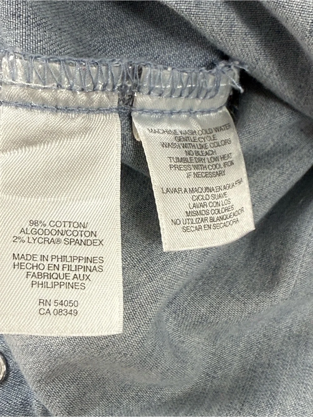 Jones New York Light Wash Denim Jacket
